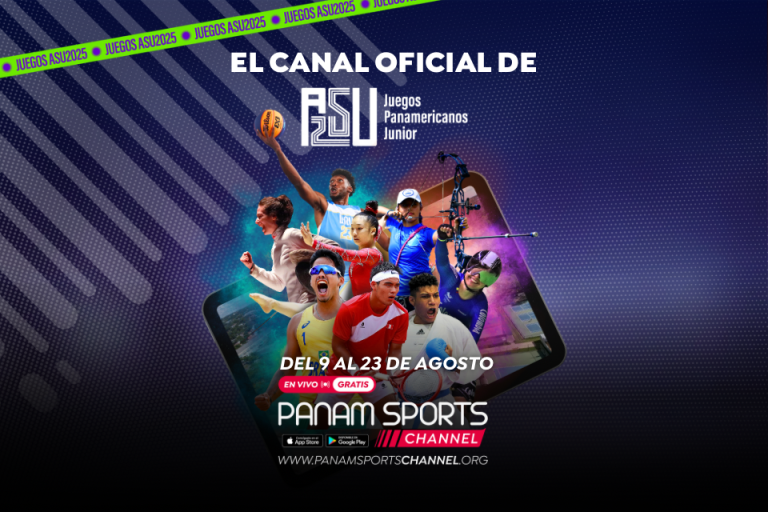 PANAM Sports Channel es el canal oficial de los Juegos Panamericanos Junior Asu 2025